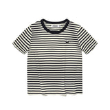 モノチェリーストライプTシャツ / MONO CHERRY STRIPE T-SHIRT [NAVY]