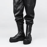 フロントジップハイブーツ / FRONT ZIP-HI BOOTS