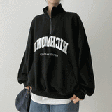 リッチクラスジップアップアノラックスウェットシャツ/Rich class zip-up anorak sweatshirt
