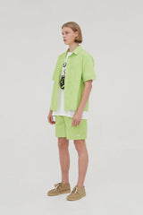 FLIP Pattern Shirt_Lime (6699091132534)