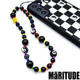 インヤンスマイルフォーンストラップ / YINGYANG SMILE PHONE STRAP