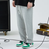ストレートフィットスウェットパンツ/STRAIGHT-FIT SWEAT PANTS-MELANGE GREY