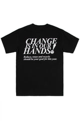 SUSTAINABLE FASHION CAMPAIGN 1/2 T-SHIRT_BLACK (6581197176950)