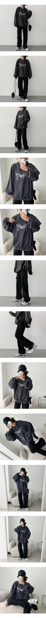 Tantan Cotton Cargo Pocket Wide Pants
