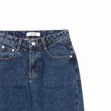 ワイドフィットスリットデニムパンツ/WIDE FIT SLIT DENIM PANTS [16627]