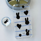 Wherever Rabbit Phone Case 