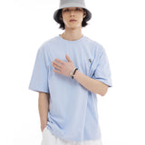 オーバーフィットマシュマロポイントショートスリーブT/OVERFIT MARSHMALLOW POINT SHORT-SLEEVED T-LIGHT PURPLE