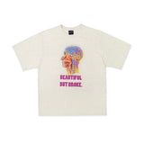 Psychedelic Brain Short Sleeve T-Shirt (3color) (6675679903862)