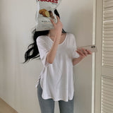UネックレイヤードインナーTシャツ