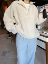 fleece pullover