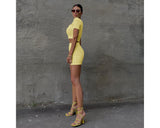Jetty Soft V-Neck Two Piece Set