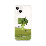 ブロッコリーガーデンジェリースマホケース/Broccoli garden jelly case