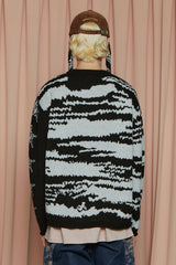 NOTE STAR KNIT / BLACK