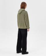 DAGGER MESH HOOD ZIP UP KNIT