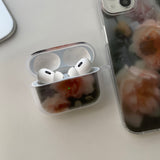 Pink - Rain Flower AirPods Case_matt