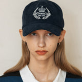 GHCリボンボールキャップ/GHC RIBBON BALL CAP_INDIGO NAVY