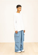 DIVISION WIDE CARGO STRING PANTS