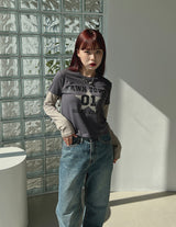 レイヤードスターTシャツ/Layered Star T-shirt (2color)