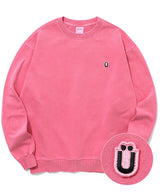 ロゴ ワッペン ピグメント スウェットシャツ ピンク / LOGO WAPPEN PIGMENT SWEATSHIRTS [PINK] (4413981098102)