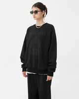BRILLIANT CASTLE SWEATSHIRT-BLACK (6604477759606)