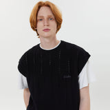 スカシミックスベスト / Skashi mix vest