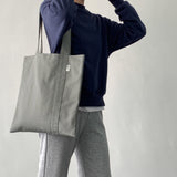 Oxford simple line bag - gray