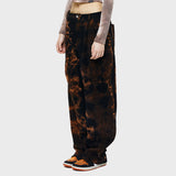 コーデュロイピンタックワイドパンツ/CORDUROY PINTUCK WIDE PANTS