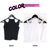 ベルトポイントスリーブレストップ / belt point sleeveless (2 color)