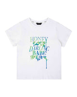 サマーラバーズドリッピングTシャツ / Summer Lovers Dripping T-Shirt _ White