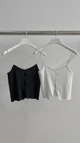 チェーンノースリーブトップ/CHAIN SLEEVELESS TOP