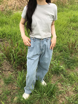 サマーピンタックデニム
