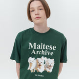 マルチーズアーカイブTシャツ