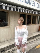 バレリーナシャーリングノースリーブ / ballerina shirring sleeveless
