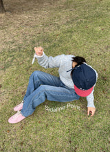 Basic side line point denim