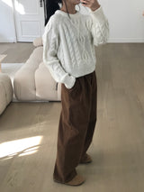 Comet twist knit