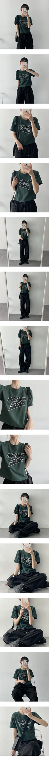 ミシガンショートスリーブT / Michigan Short Sleeve Tea