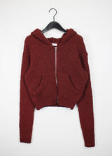クラウドフードジップアップ/Cloud Hood Zip Up (3color)