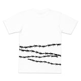 TZ BARBED WIRE TEE - WHITE