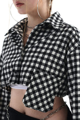 チェックポケットシャツ/CHECK POCKET SHIRT