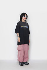 ベネトンウォッシング半袖Tシャツ/ Benettone Washing Short-Sleeved T-Shirt