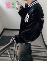 Cグリッターバーシティージャンパー