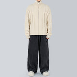 フィッシャージップアップニット