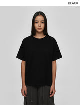 [B-BASIC] Round Neck Box Napping Short Sleeve T-shirt