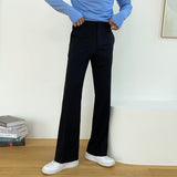 Pocket Detail Bootcut Pants (6684157378678)