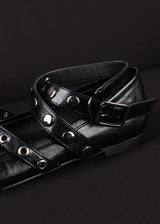 STUD FLAT SHOES