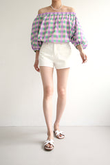 ミルクショートデニム / MILK SHORT DENIM / SHORT PANTS