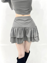 1020. Rosen span cancan mini sk (2color)