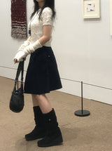 Pure Daily Midi Cotton Tennis Skirt