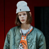 マシュマロビーニー/MARSHMALLOW BEANIE-WHITE