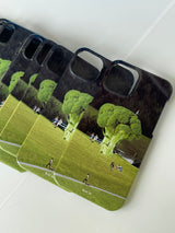 ブロッコリーガーデンハードスマホケース/Broccoli garden hard case